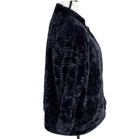 Alfred Dunner Swing Jacket 18 SOFT Faux Fur - Picture 5 of 7